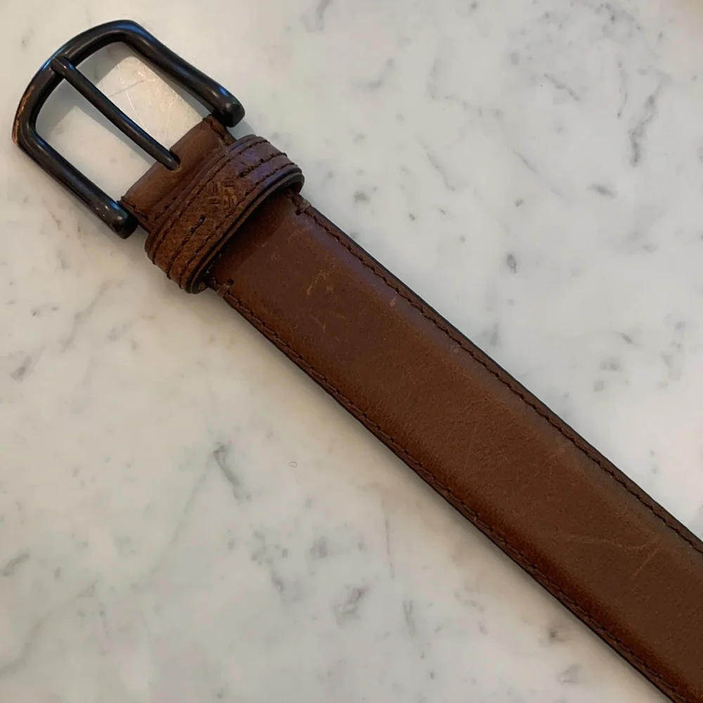 Columbia Belt Brown Mens Size 40